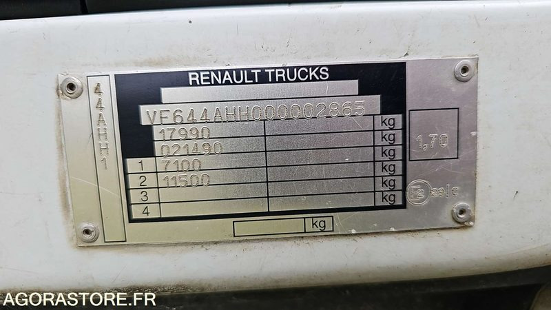 Lastebil PORTEUR BACHE RENAULT MIDLUM - 2009 - 476000kms: bilde 15