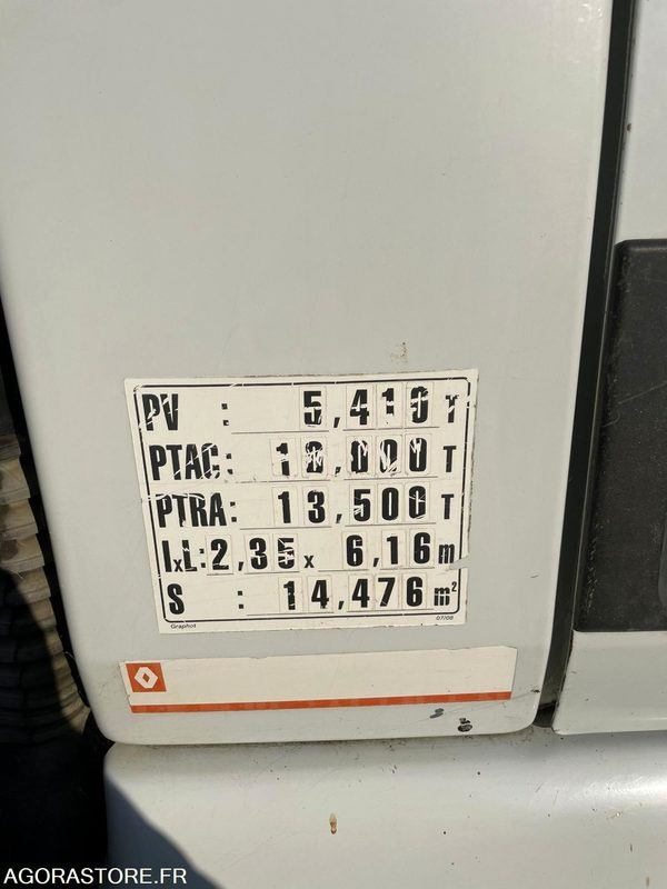 RENAULT / 10T / BENNE / 2010 / 170 000 KM - Lastebil: bilde 2 RENAULT / 10T / BENNE / 2010 / 170 000 KM - Lastebil: bilde 2