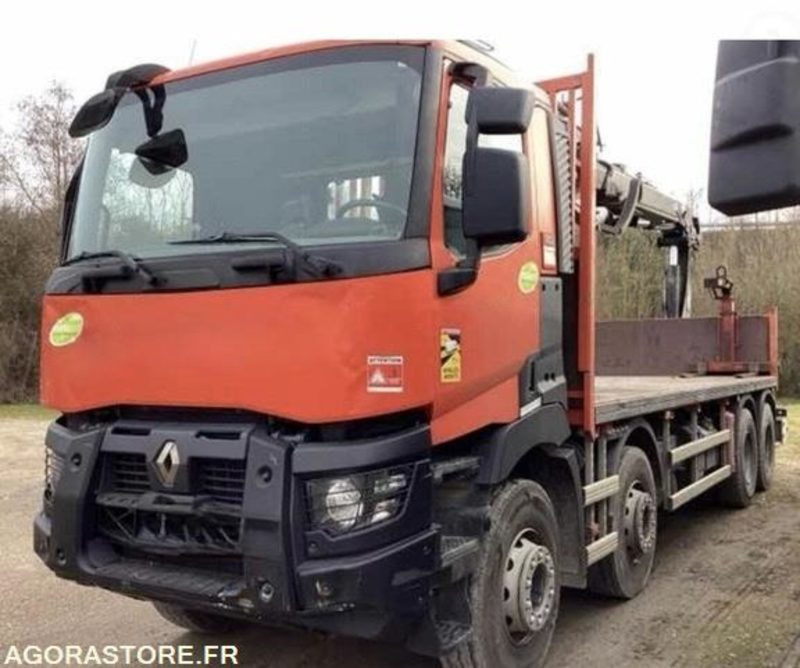 RENAULT C 430.32 8X4 - 2016 - 32T / 223 000 km - Lastebil: bilde 1 RENAULT C 430.32 8X4 - 2016 - 32T / 223 000 km - Lastebil: bilde 1