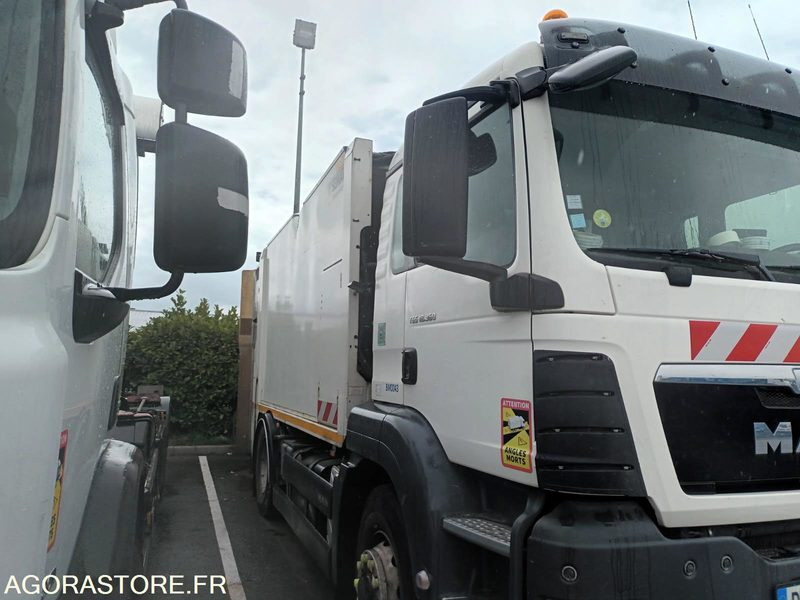 MAN 19T/BOM - DF199ND - 2014 / 189 000 KM - Søppelbil: bilde 2 MAN 19T/BOM - DF199ND - 2014 / 189 000 KM - Søppelbil: bilde 2