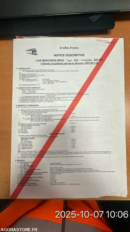 MERCEDES INTOURO N°083291 - Skolebuss: bilde 5 MERCEDES INTOURO N°083291 - Skolebuss: bilde 5