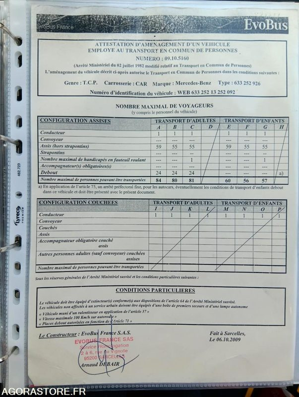 MERCEDES INTOURO N°093377 - Skolebuss: bilde 3 MERCEDES INTOURO N°093377 - Skolebuss: bilde 3