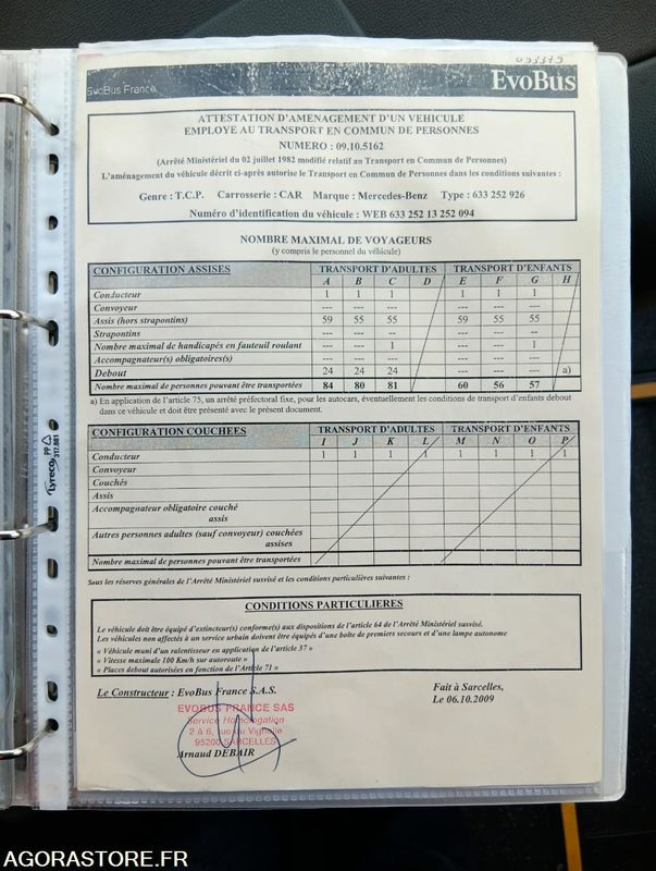 MERCEDES INTOURO N°093379 - Skolebuss: bilde 3 MERCEDES INTOURO N°093379 - Skolebuss: bilde 3