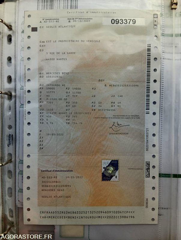 MERCEDES INTOURO N°093379 - Skolebuss: bilde 4 MERCEDES INTOURO N°093379 - Skolebuss: bilde 4