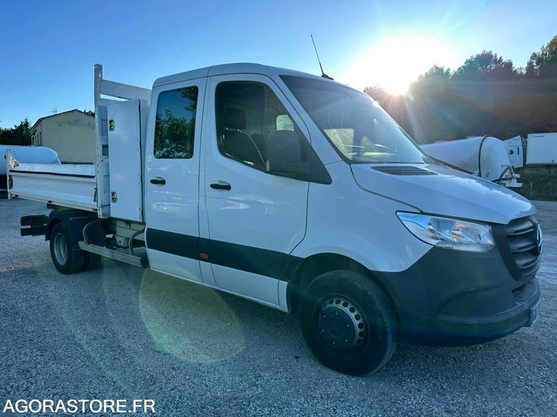 MERCEDES SPRINTER BENNE DOUBLE CABINE 514 CDI 2021 53000 KMS - Varebil med tipp: bilde 2 MERCEDES SPRINTER BENNE DOUBLE CABINE 514 CDI 2021 53000 KMS - Varebil med tipp: bilde 2