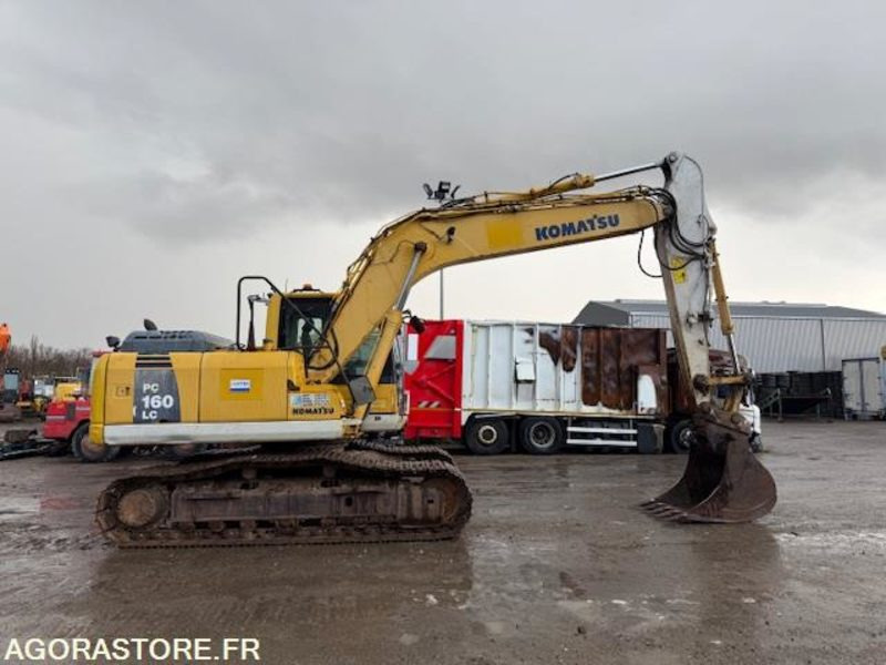 PELLE SUR CHENILLES KOMATSU - PC160-8 - 2011 - 12910H - Beltegraver: bilde 4 PELLE SUR CHENILLES KOMATSU - PC160-8 - 2011 - 12910H - Beltegraver: bilde 4