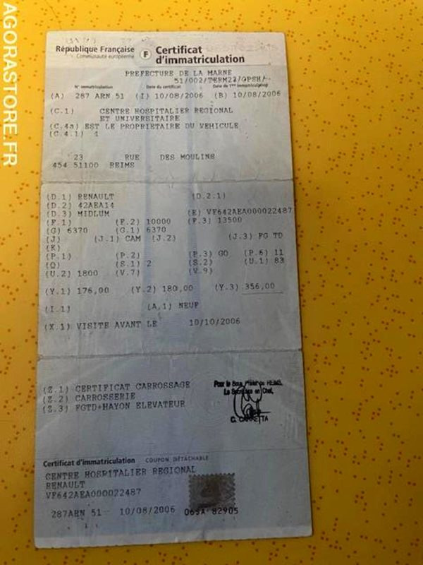 POID LOURD  RENAULT MIDLUM - Lastebil med kjøl: bilde 5 POID LOURD  RENAULT MIDLUM - Lastebil med kjøl: bilde 5