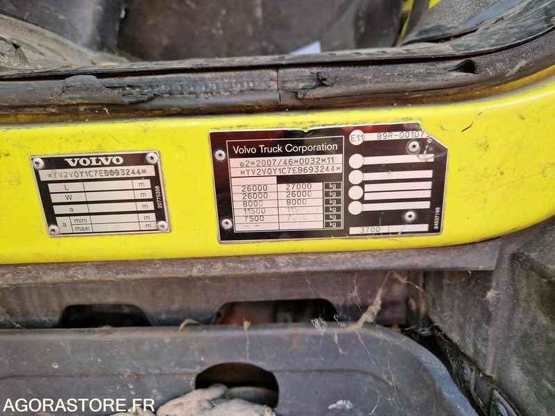 *PORTEUR BOM 26T VOLVO GEESINK- 121117 KM - 2014 (4004) - Søppelbil: bilde 5 *PORTEUR BOM 26T VOLVO GEESINK- 121117 KM - 2014 (4004) - Søppelbil: bilde 5