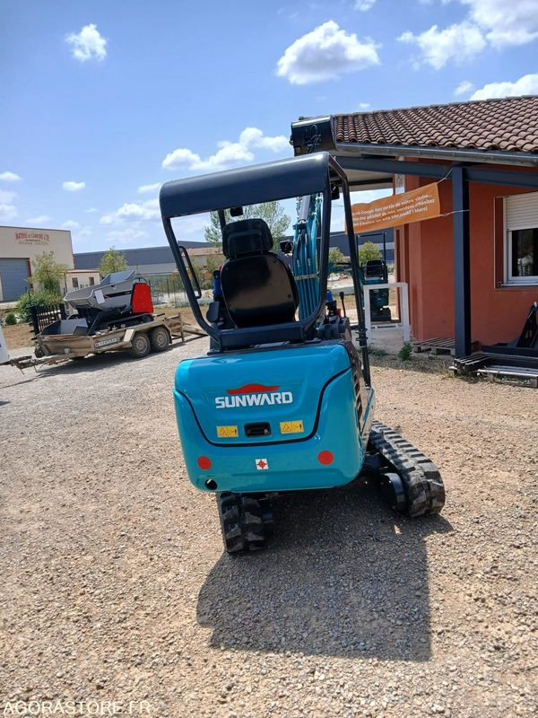 Pelle SUNWARD SWE20F canopy Neuve - Minigraver: bilde 4 Pelle SUNWARD SWE20F canopy Neuve - Minigraver: bilde 4