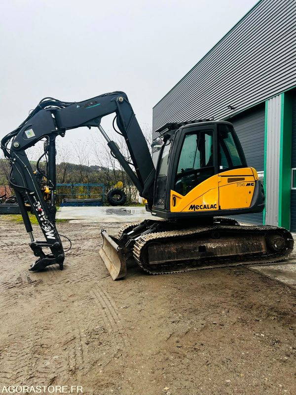 Pelle à chenilles Mecalac 714 MC - 2005 / 7373 HEURES - Gravemaskin: bilde 1 Pelle à chenilles Mecalac 714 MC - 2005 / 7373 HEURES - Gravemaskin: bilde 1