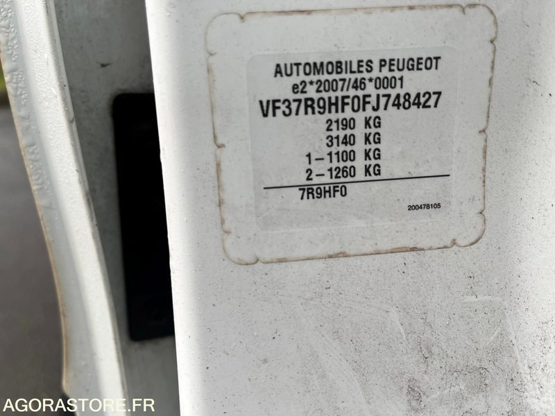Små varebil Peugeot Partner - 2015 - 135328kms - DT489LA: bilde 17