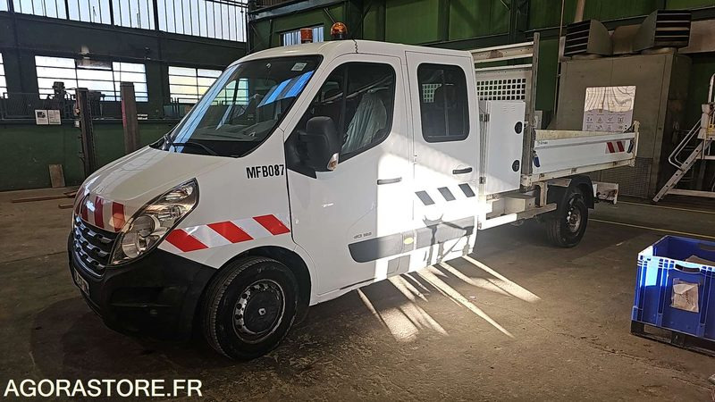 RENAULT MASTER BENNE - 2014 / 161598KM - DL237DW (MFB087) - Varebil med tipp, Varebil med dobbelt førerhus: bilde 2 RENAULT MASTER BENNE - 2014 / 161598KM - DL237DW (MFB087) - Varebil med tipp, Varebil med dobbelt førerhus: bilde 2