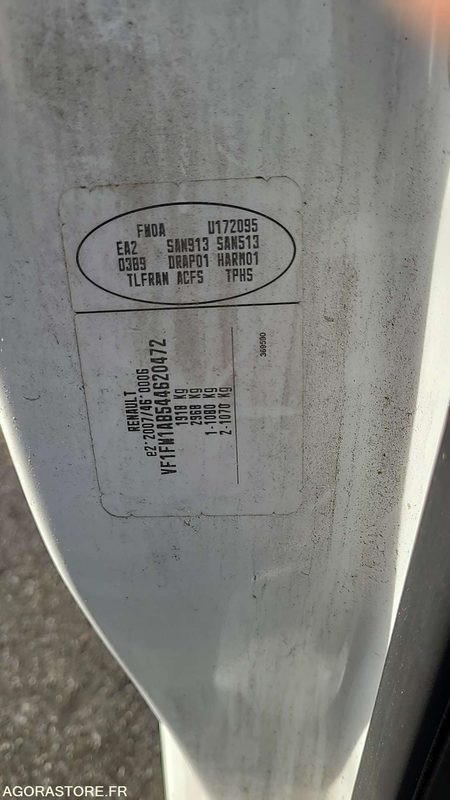 Små varebil Renault Kangoo - 2011 - 130342kms - BF372BJ: bilde 13 Små varebil Renault Kangoo - 2011 - 130342kms - BF372BJ: bilde 13