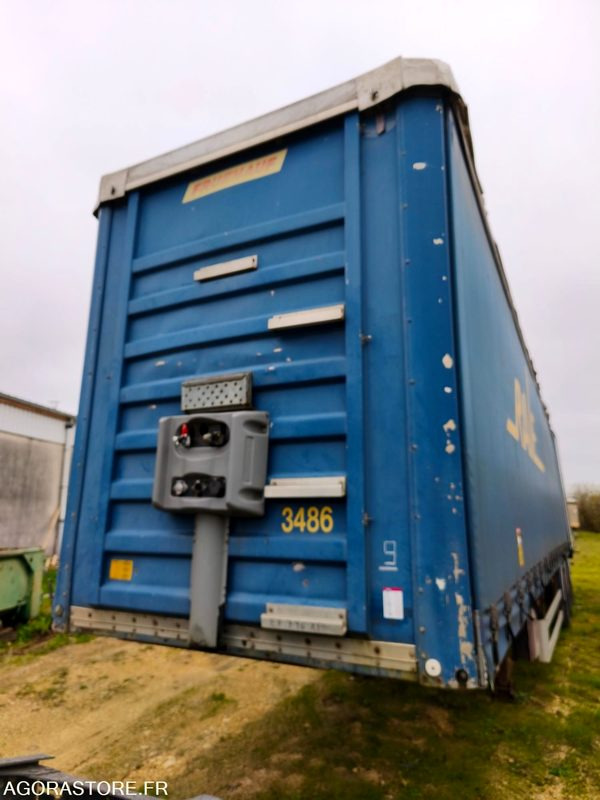 Semi-remorque Bâchée Fruehauf - 2008 (3486) - Gardintrailer: bilde 2 Semi-remorque Bâchée Fruehauf - 2008 (3486) - Gardintrailer: bilde 2