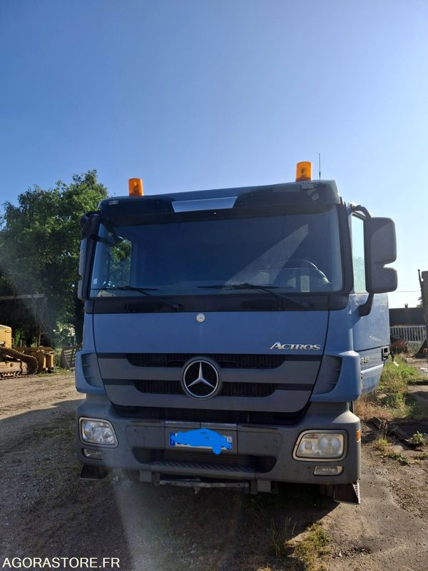 MERCEDES ACTRO SEMI + BENNE - 223092km - 2013 - Semitrailer: bilde 1 MERCEDES ACTRO SEMI + BENNE - 223092km - 2013 - Semitrailer: bilde 1
