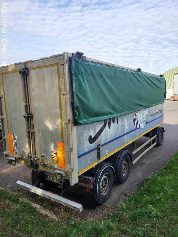 Remorque poids lourds Kaiser en alu 26T - 50 m3 - 2009 - Semitrailer: bilde 4 Remorque poids lourds Kaiser en alu 26T - 50 m3 - 2009 - Semitrailer: bilde 4