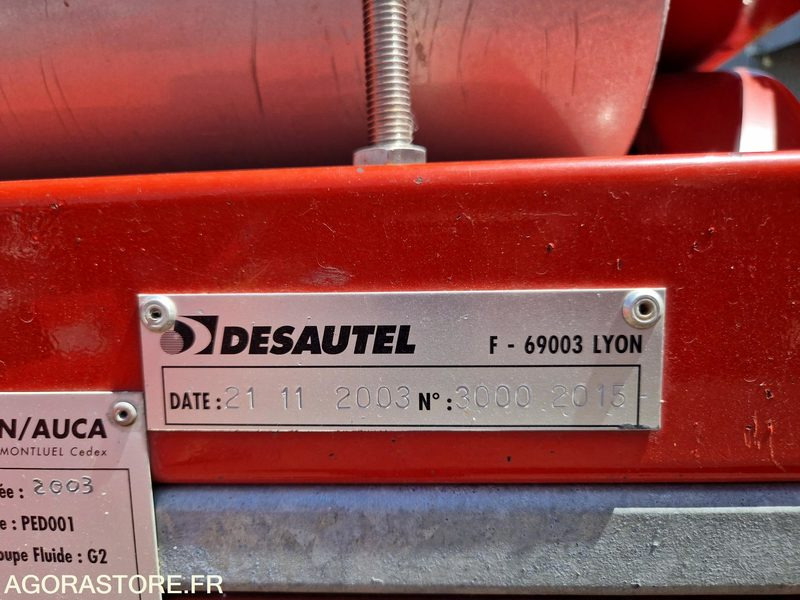 Remorque poudre Desautel - 9920ZE69 - Semitrailer: bilde 5 Remorque poudre Desautel - 9920ZE69 - Semitrailer: bilde 5