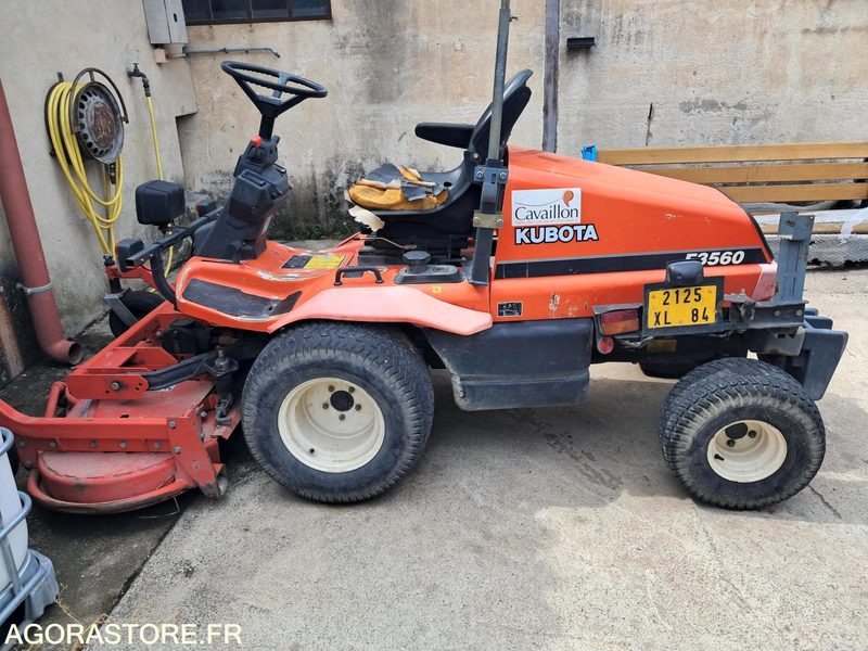 TONDEUSE AUTOPORTEE FRONTALE F3560 KUBOTA - Gressklipper: bilde 1 TONDEUSE AUTOPORTEE FRONTALE F3560 KUBOTA - Gressklipper: bilde 1