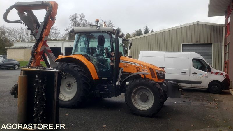 Tracteur agricole Massey Fergusson 110CV année 2015 avec épareuse SMA LYNX 2453 - Traktor: bilde 2 Tracteur agricole Massey Fergusson 110CV année 2015 avec épareuse SMA LYNX 2453 - Traktor: bilde 2