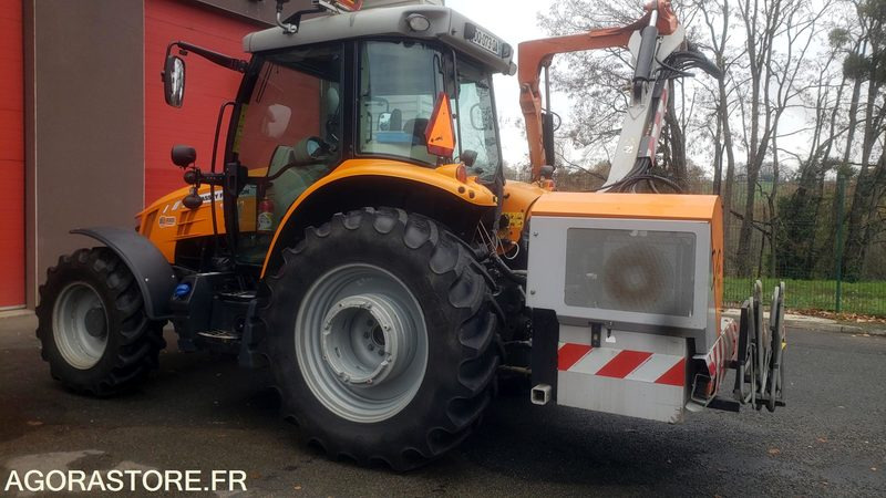 Tracteur agricole Massey Fergusson 110CV année 2015 avec épareuse SMA LYNX 2453 - Traktor: bilde 3 Tracteur agricole Massey Fergusson 110CV année 2015 avec épareuse SMA LYNX 2453 - Traktor: bilde 3