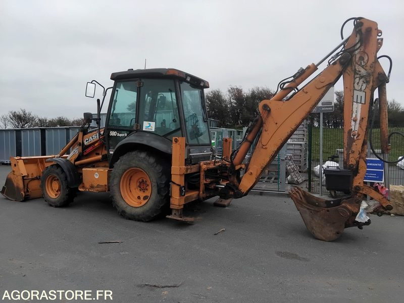 Tractopelle Case 580SR-4PT - Traktorgraver: bilde 2 Tractopelle Case 580SR-4PT - Traktorgraver: bilde 2