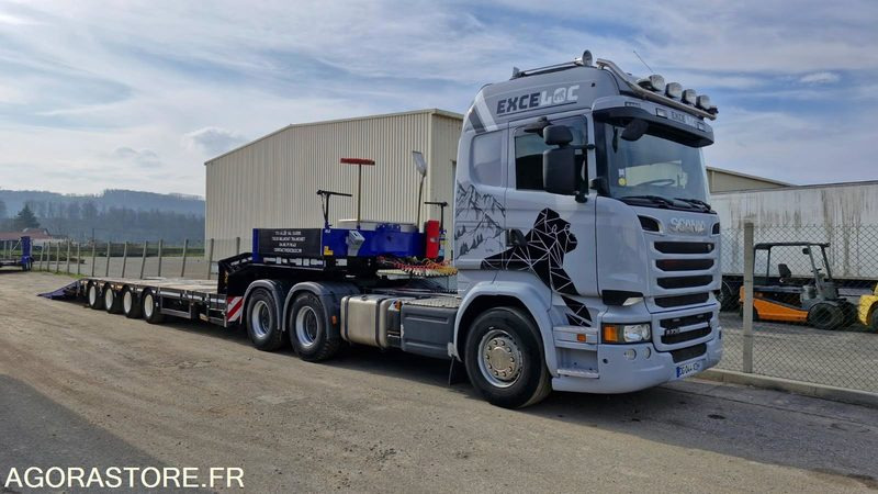 CAMION TRACTEUR 6X4 SCANIA R730 V8 2014 440 000 KM PTRA 150T + PORTE ENGINS FAYM - Trekkvogn: bilde 2 CAMION TRACTEUR 6X4 SCANIA R730 V8 2014 440 000 KM PTRA 150T + PORTE ENGINS FAYM - Trekkvogn: bilde 2
