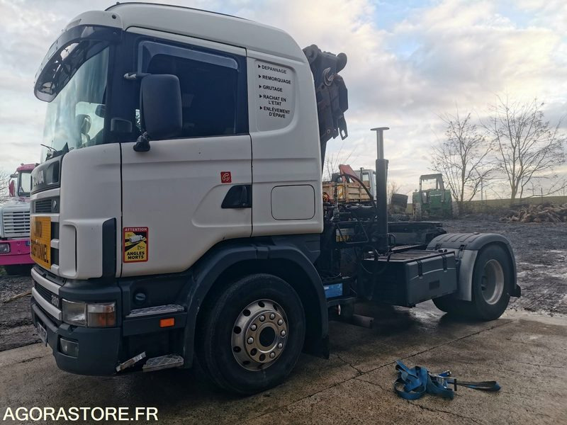 Tracteur routier scania 114 l equipe grue - Trekkvogn: bilde 3 Tracteur routier scania 114 l equipe grue - Trekkvogn: bilde 3