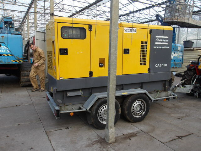 Atlas Copco QAS100 - Elektrisk generator: bilde 4 Atlas Copco QAS100 - Elektrisk generator: bilde 4