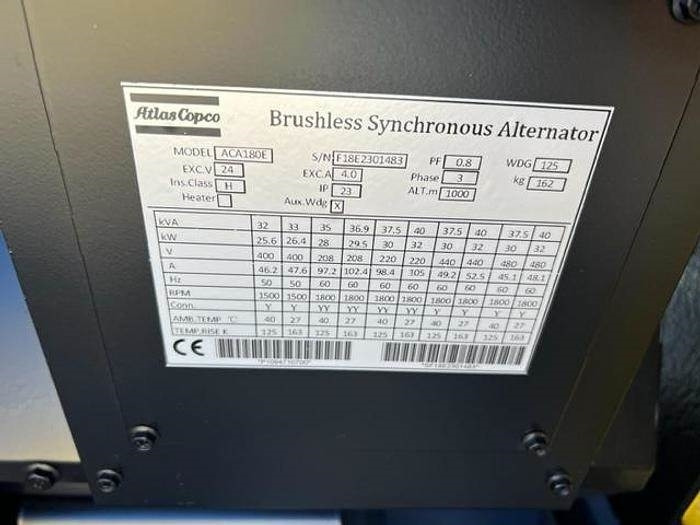 Elektrisk generator Atlas Copco QES 30: bilde 6