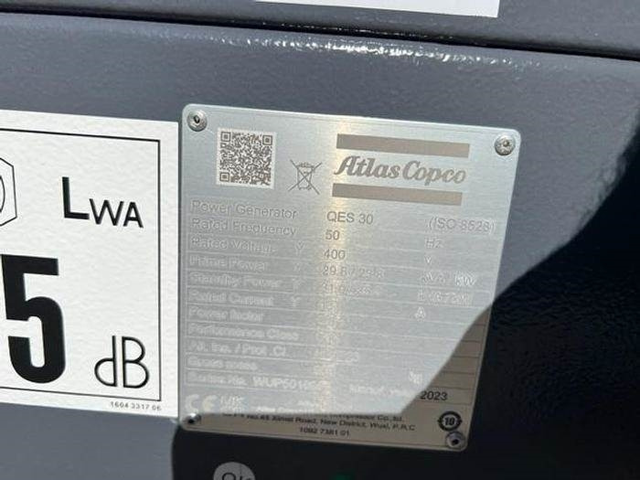 Atlas Copco QES 30 - Elektrisk generator: bilde 3 Atlas Copco QES 30 - Elektrisk generator: bilde 3