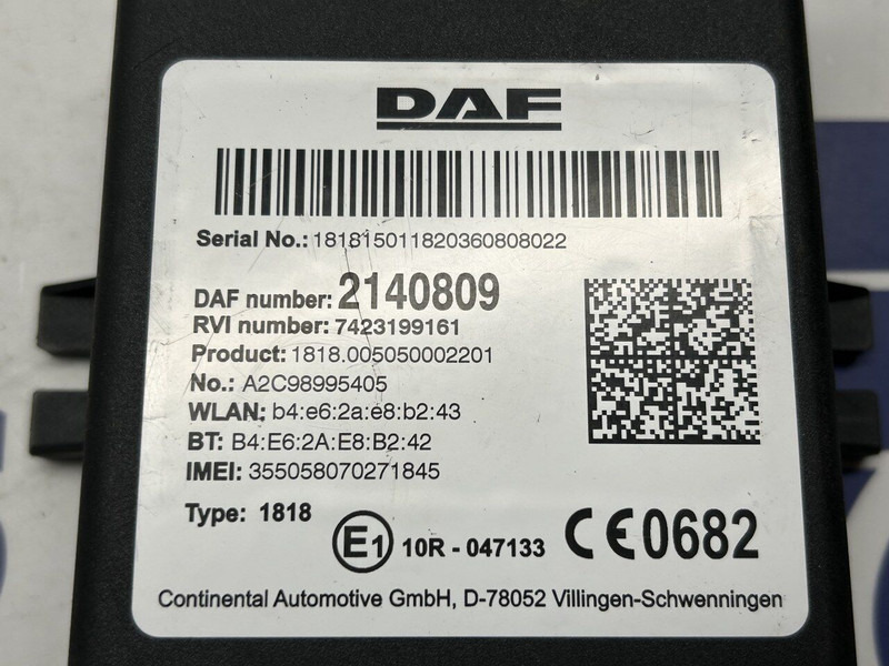DAF GPS module - Styreenhet for Lastebil: bilde 4 DAF GPS module - Styreenhet for Lastebil: bilde 4