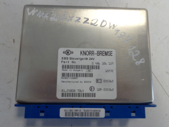 KNORR-BREMSE EBS control unit ( WORLDWIDE DELIVERY ) - Styreenhet for Lastebil: bilde 1 KNORR-BREMSE EBS control unit ( WORLDWIDE DELIVERY ) - Styreenhet for Lastebil: bilde 1