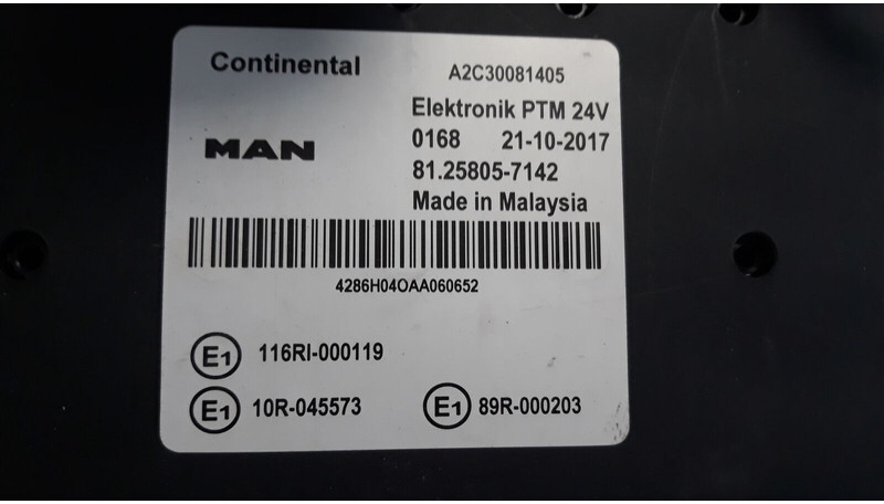 MAN D2676 - Styreenhet for Lastebil: bilde 4 MAN D2676 - Styreenhet for Lastebil: bilde 4