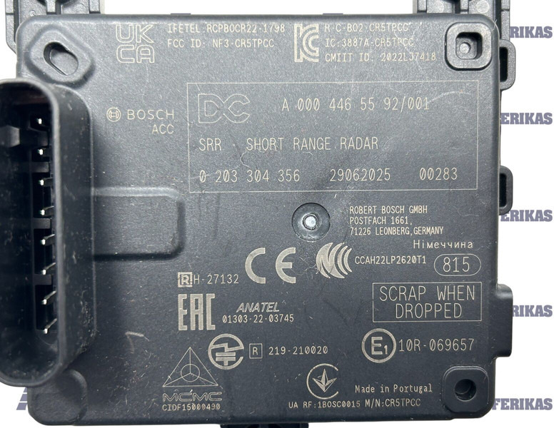 Mercedes-Benz ACC SRR Short Range Radar - Sensor for Lastebil: bilde 4 Mercedes-Benz ACC SRR Short Range Radar - Sensor for Lastebil: bilde 4