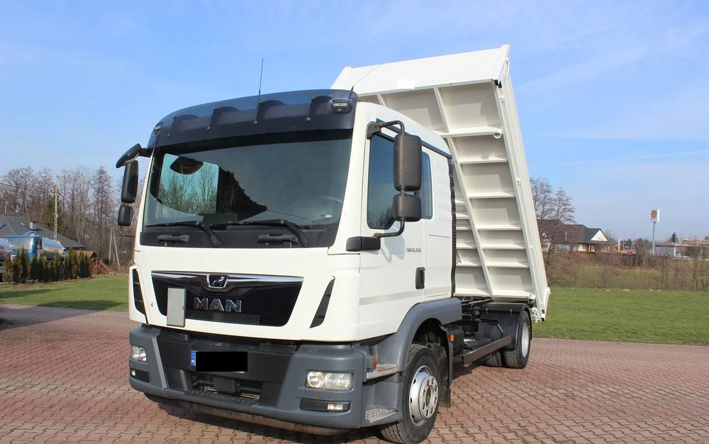 Tippbil MAN TGM 12 250 EURO 6 BLOKADA MOSTU: bilde 1