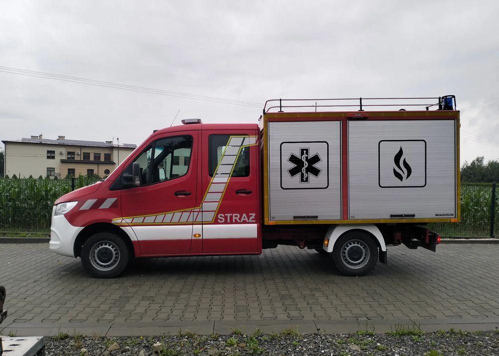 Brannbil Mercedes-Benz Sprinter 907 straż strażacki pożarniczy Hasici Pompier: bilde 14