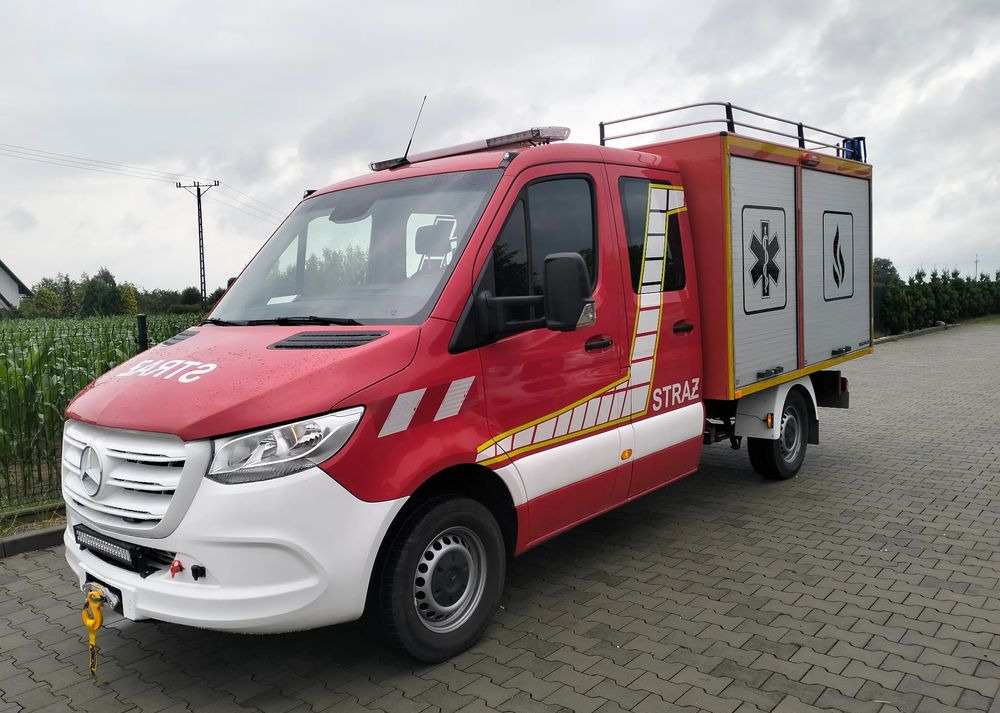 Brannbil Mercedes-Benz Sprinter 907 straż strażacki pożarniczy Hasici Pompier: bilde 12