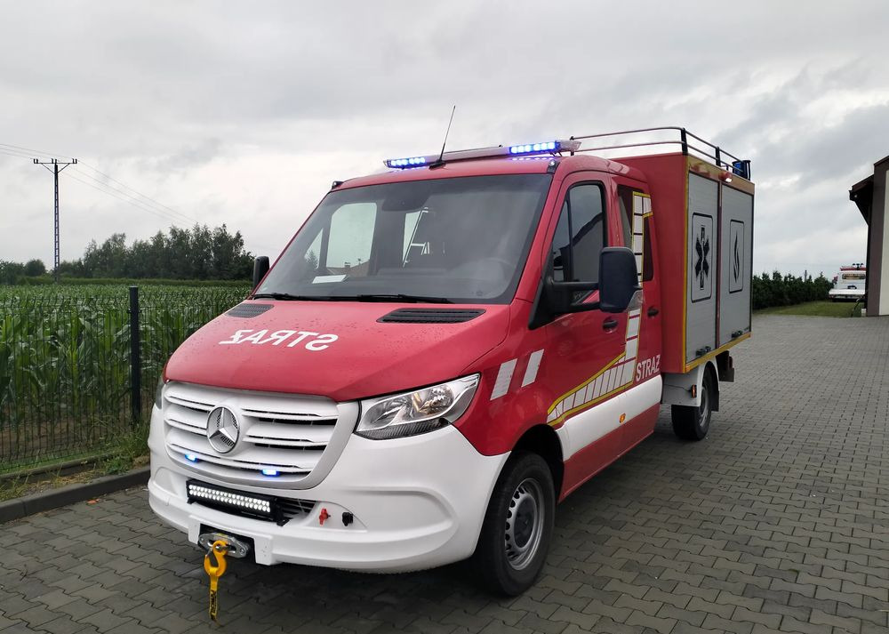 Brannbil Mercedes-Benz Sprinter 907 straż strażacki pożarniczy Hasici Pompier: bilde 10