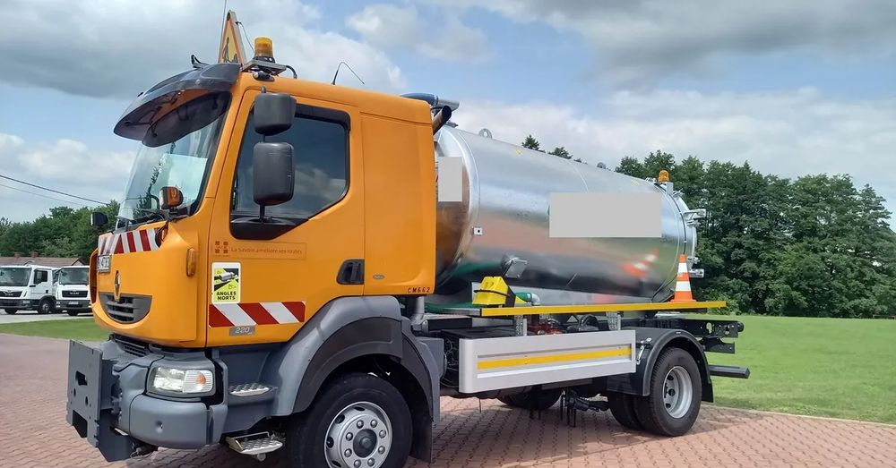 Vakuum lastebil Renault MIDLUM 4X4 ALLOARD 4 WD ASENIZACJA: bilde 1