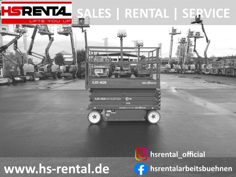 Skyjack SJ4626 elektro 10m (1478) - Sakselift: bilde 1 Skyjack SJ4626 elektro 10m (1478) - Sakselift: bilde 1