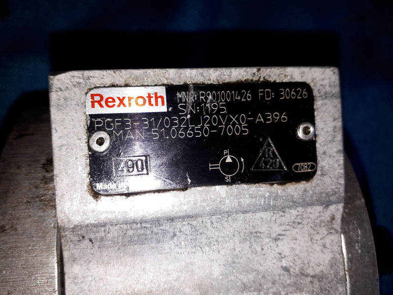 Rexroth ROTATION BPV-20\.30-24VDC 3792123. Rexroht/ Scania. Volvo. - Hydraulisk motor: bilde 4 Rexroth ROTATION BPV-20\.30-24VDC 3792123. Rexroht/ Scania. Volvo. - Hydraulisk motor: bilde 4