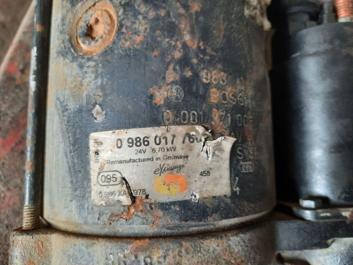 Volvo B12\ B7 - Motorstarter for Buss: bilde 2 Volvo B12\ B7 - Motorstarter for Buss: bilde 2