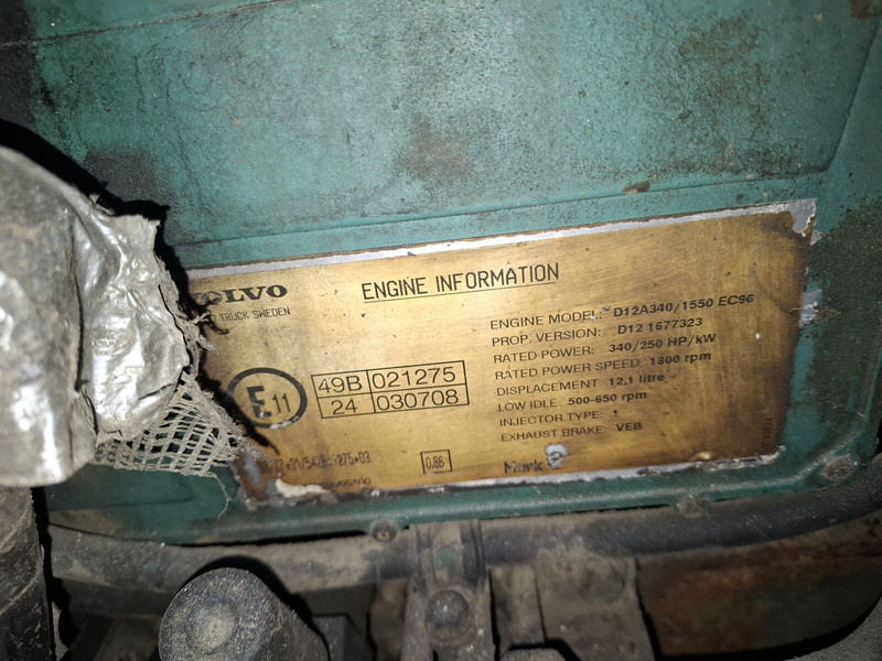 Volvo D12A - Motor: bilde 3 Volvo D12A - Motor: bilde 3