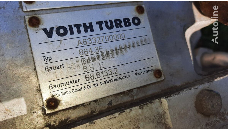 Girkasse Volvo VOITH 864.5 \ 854.5 \ 854.3E. 864.3E/ 864.3/ 861/ 863: bilde 13