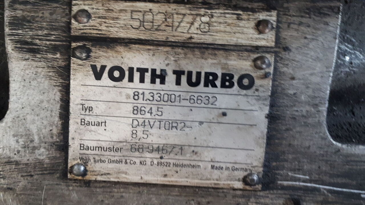 Girkasse for Buss Volvo VOITH 864.5 \ 854.5 \ 854.3E. 864.3E/ 864.3/ 861/ 863   Volvo B12 / B7/ B10: bilde 9