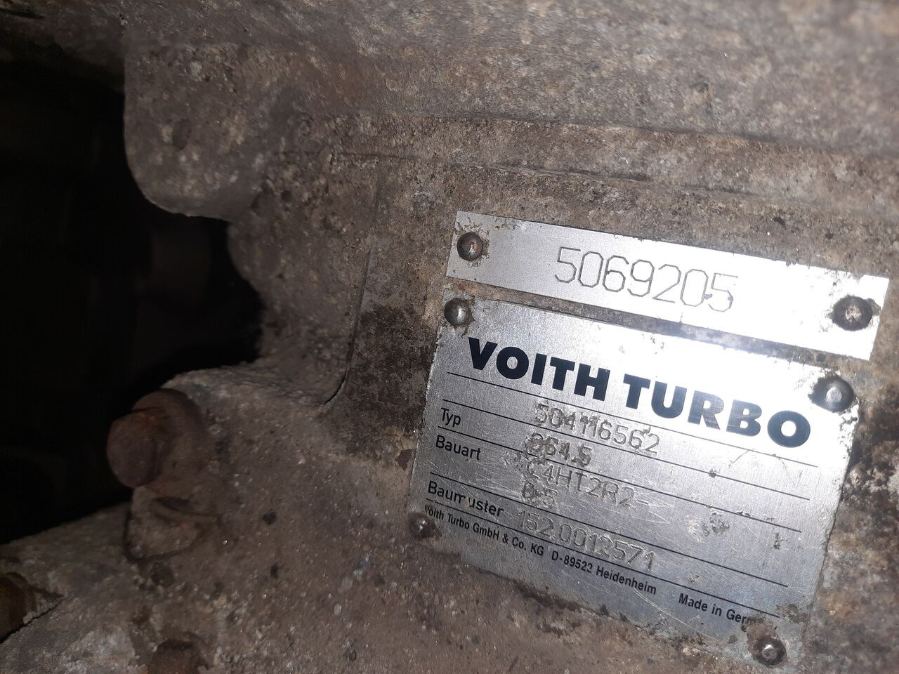 Volvo VOITH 864.5 \ 854.5 \ 854.3E. 864.3E/ 864.3/ 861/ 863 Volvo B12 / B7/ B10 - Girkasse for Buss: bilde 5 Volvo VOITH 864.5 \ 854.5 \ 854.3E. 864.3E/ 864.3/ 861/ 863 Volvo B12 / B7/ B10 - Girkasse for Buss: bilde 5