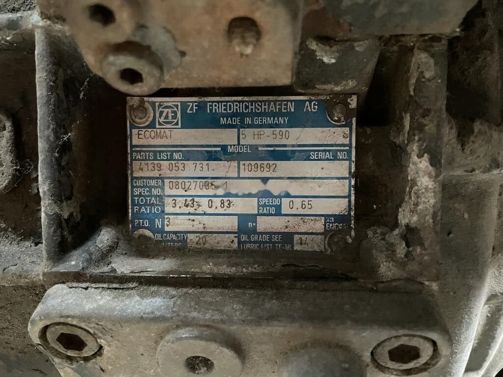 Leie  ZF 5HP 590 .5HP602c. 5HP502C . 5HP500 .4HP500 / dlya Mersede   Scania Volvo B 6 ZF 5HP 590 .5HP602c. 5HP502C . 5HP500 .4HP500 / dlya Mersede   Scania Volvo B 6: bilde 17