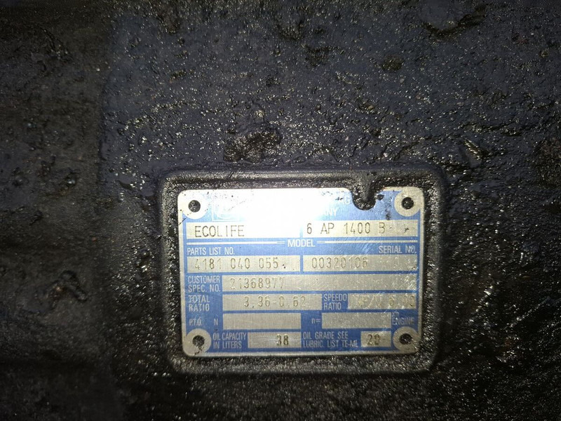 ZF 6AP1400B 4181040055 - Girkasse: bilde 3 ZF 6AP1400B 4181040055 - Girkasse: bilde 3