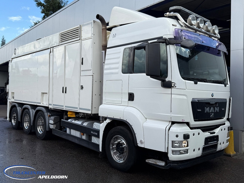 MAN TGS 35.480 RSP Saugbagger, 8x4, Euro 5, Handgeschakeld - Vakuum lastebil: bilde 2 MAN TGS 35.480 RSP Saugbagger, 8x4, Euro 5, Handgeschakeld - Vakuum lastebil: bilde 2