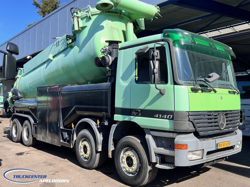 Mercedes-Benz Actros 4140 Naaktgeboren Vortex VP8000, 8x4 Steel spring Manuel - Vakuum lastebil: bilde 1 Mercedes-Benz Actros 4140 Naaktgeboren Vortex VP8000, 8x4 Steel spring Manuel - Vakuum lastebil: bilde 1